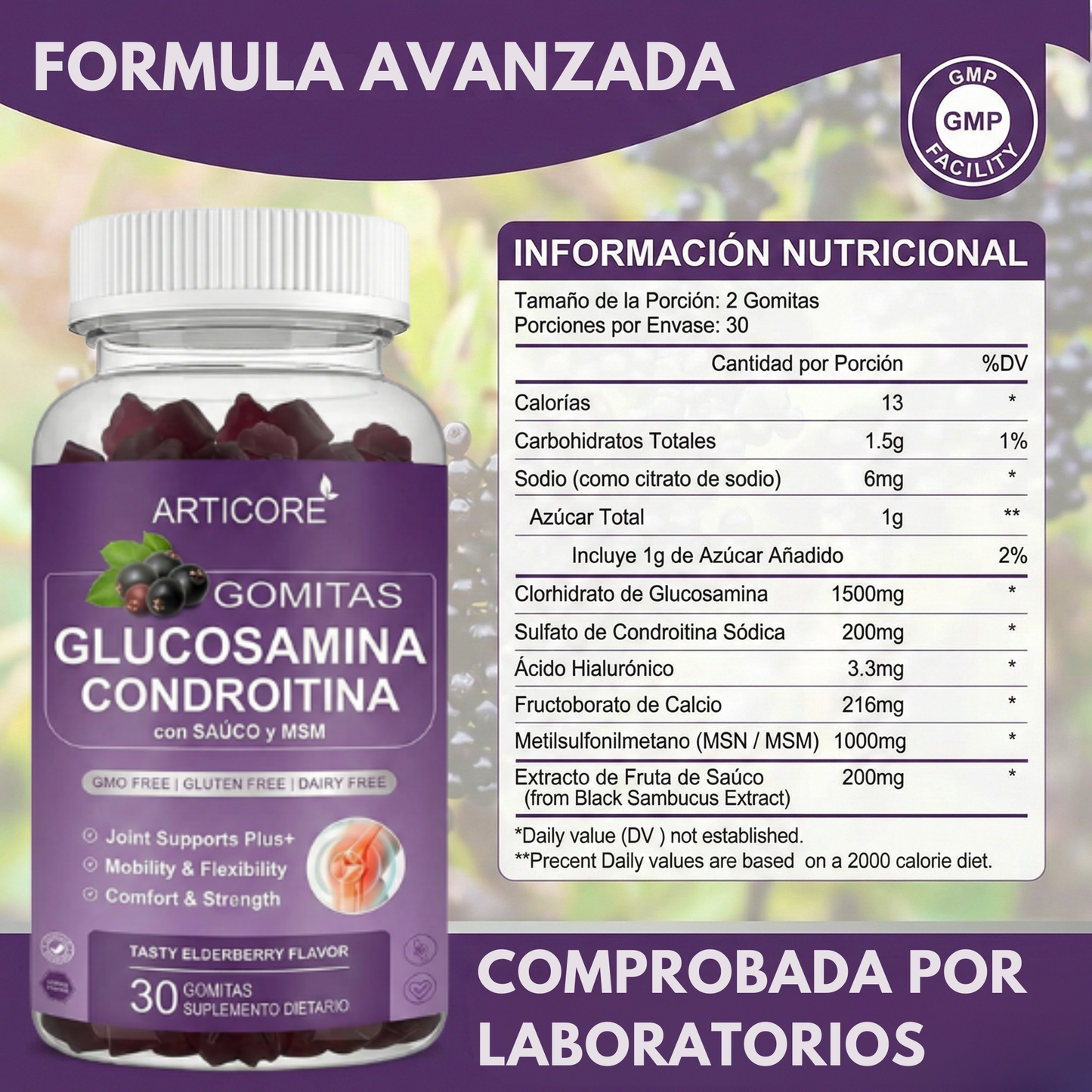 ARTICORE™ | Gomitas para el Alivio de Articulaciones y Rodillas